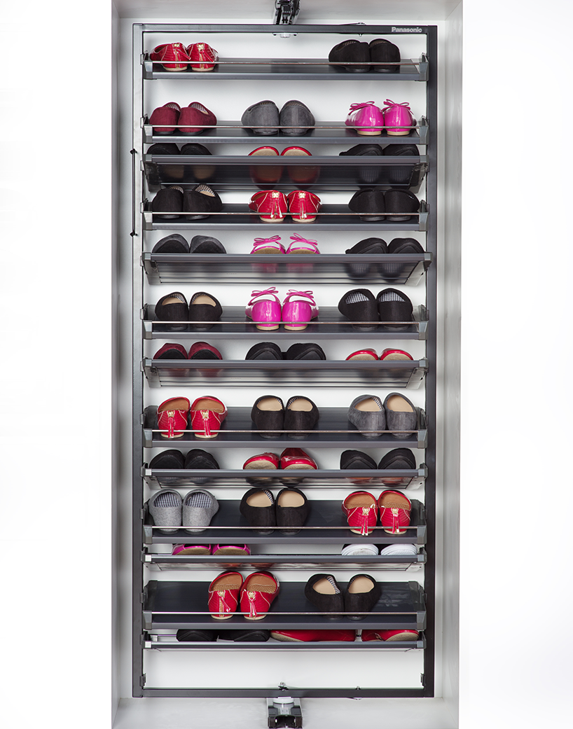 Shoe Rack with Cabinet | 360 Organizer® Shoe Spinner | Closets.com | Rotating  shoe rack, Closet shoe storage, Shoe shelf in closet