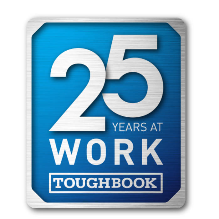 25 years at work TOUGHBOOK