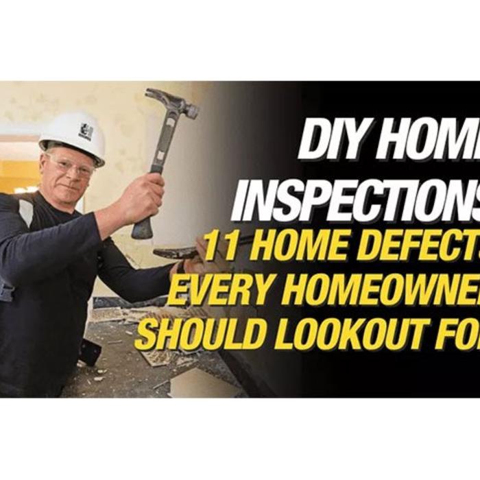 11 Home defects to look out for
