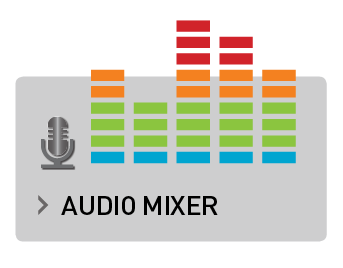 AV-HLC100 Live Switcher Audio Mixer Feature