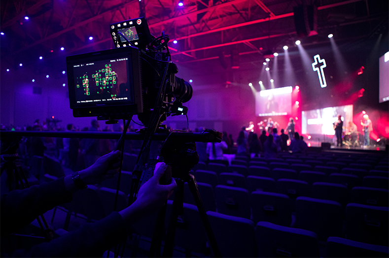 varicam LT in the CINELIVE configuration is one of the most affordable solutions for capturing cinematic worship services and live performances for IMAG broadcast and streaming
