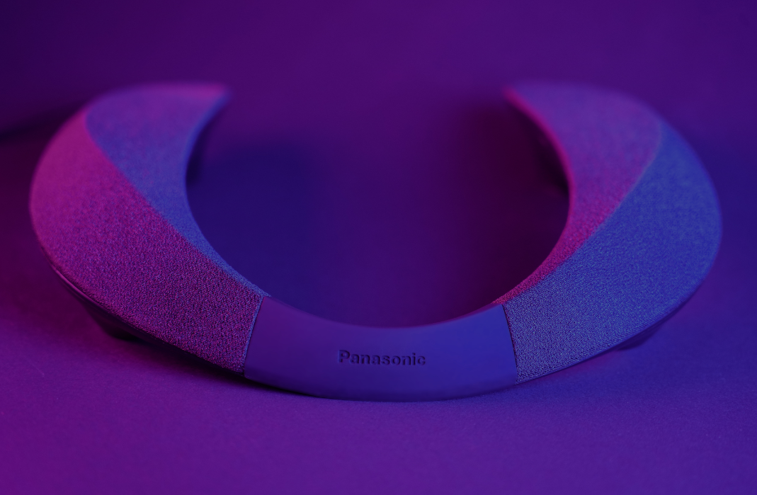 Panasonic SoundSlayer Wearable Immersive Gaming Speaker System 