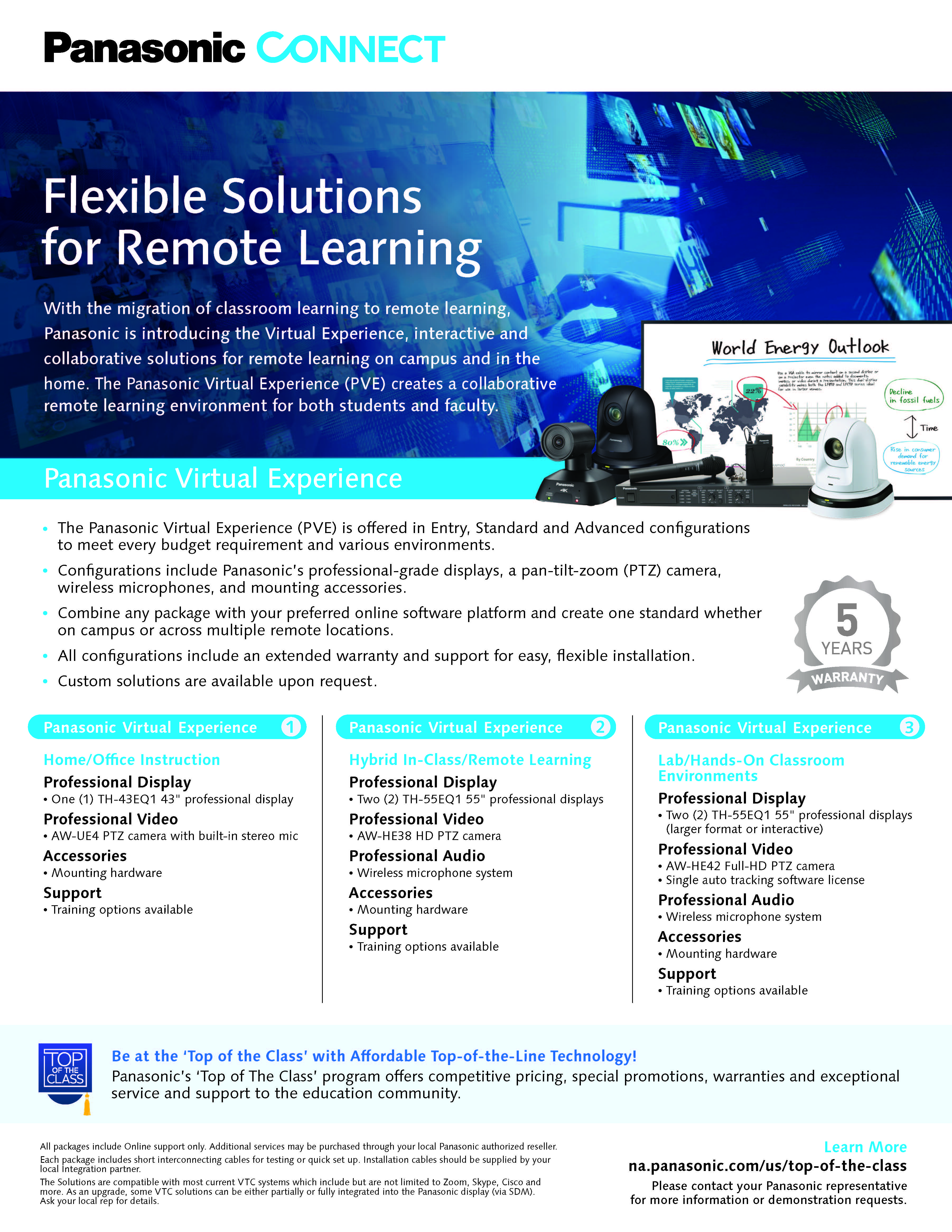FNL_CONNECT_PIVS_Flexible Solutions for Remote Learning Flyer
