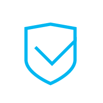 Light Blue Insurance Icon