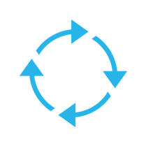 Light Blue Lifecycle icon