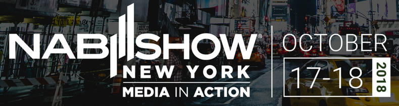 NAB Show New York 2018 Panasonic Booth N533 EVA1 Live Streaming VariCam NY
