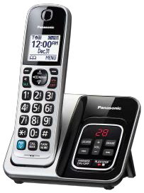 A product image of the new KX model phones from Panasonic