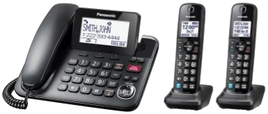A product image of the new KX model of phones from Panasonic
