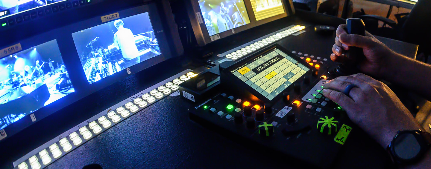 Panasonic PTZ Camera Controllers for Live Production Multicamera Video Streaming Camera Control