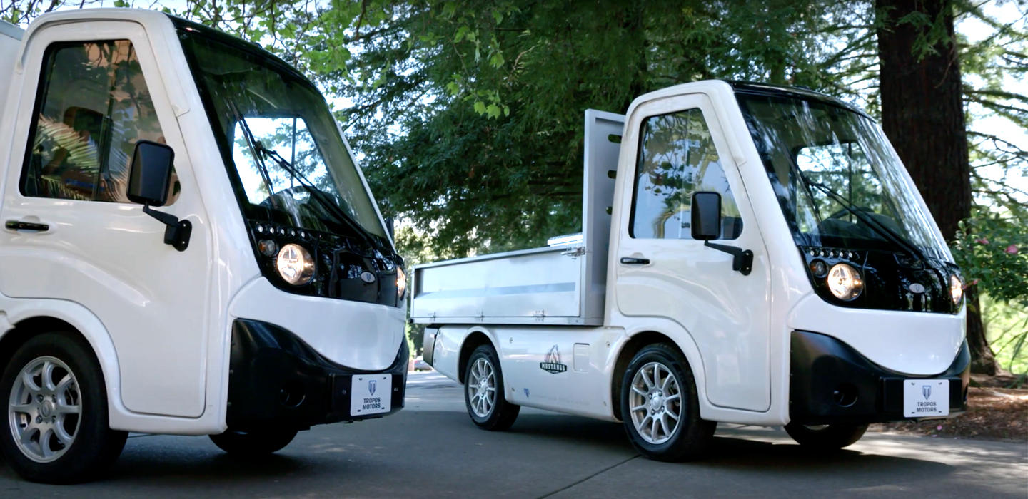 an EV vehicle fleet