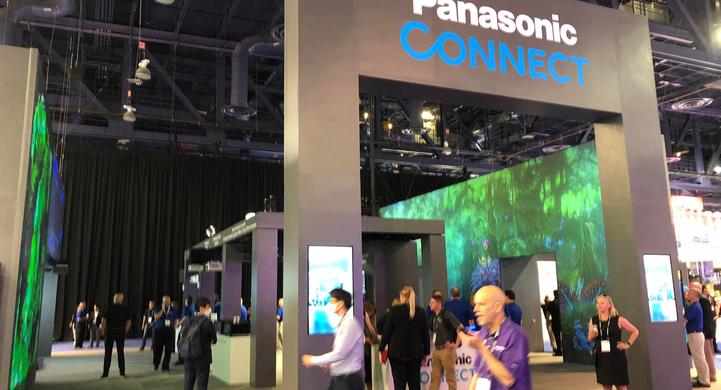 Panasonic Connect Booth at InfoComm 2022