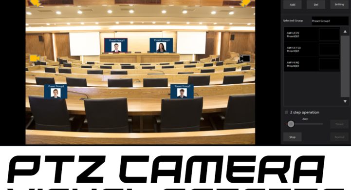 Panasonic Robotic Camera Control for Legislative Applications and Meetings