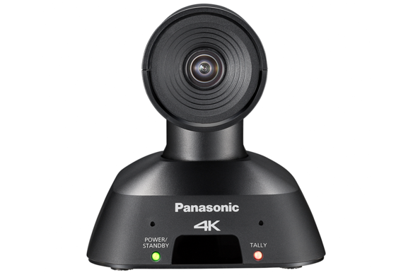 AW-UE4K IP Streaming PTZ Camera USB PoE HDMI Panasonic HE2 Video Conferencing Robocam - front black