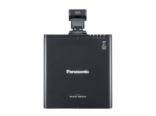 panasonic-et-dle035-1-chip-dlp-projector-ultra-short-throw-lens-on-pt-rz120-projector-top-image