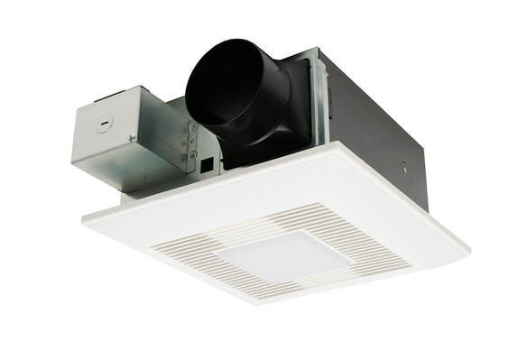 Whisperfit Dc Fan Dimmable Led With, Panasonic Whisper Quiet Bathroom Fan With Light Manual