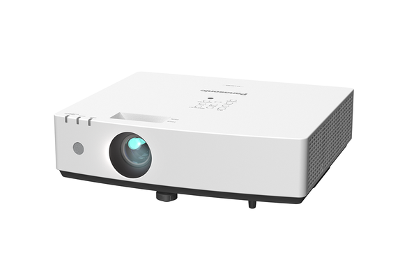 Panasonic Connect PT-LMZ460 Series Portable Laser Projector Angled