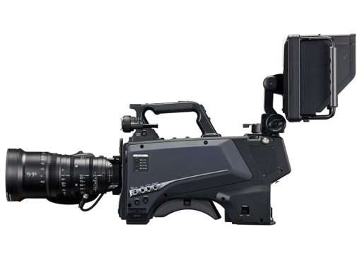Panasonic AK-PLV100 Broadcast Camera System Side Profile