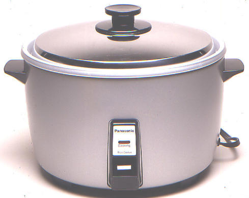 Panasonic Commercial Rice Cooker, Large Capacity 46-Cup (Cooked), 23-Cup  (Uncooked) with One-Touch Operation and 8-Hour Keep Warm - SR-42HZP - Silver