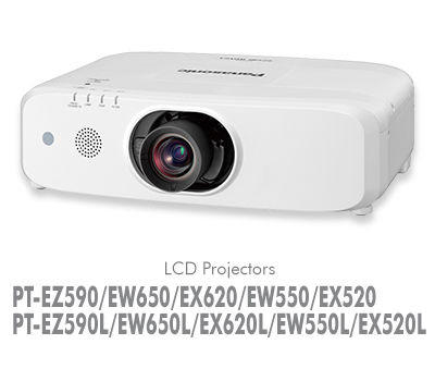 PT-EX620U 6,200lm / XGA / LCD Projector / PT-EX620