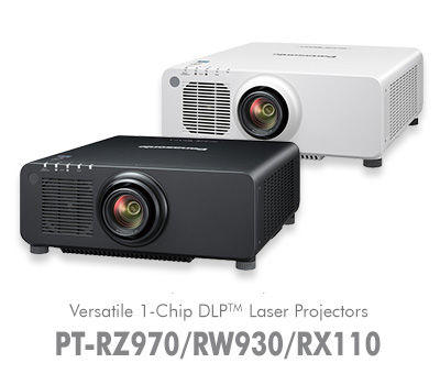 PT-RZ970U 1-Chip DLP™ SOLID SHINE Laser Projector / PT-RZ970