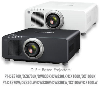 PT-DZ870U 1-Chip DLP Fixed Installation Projector / PT-DZ870