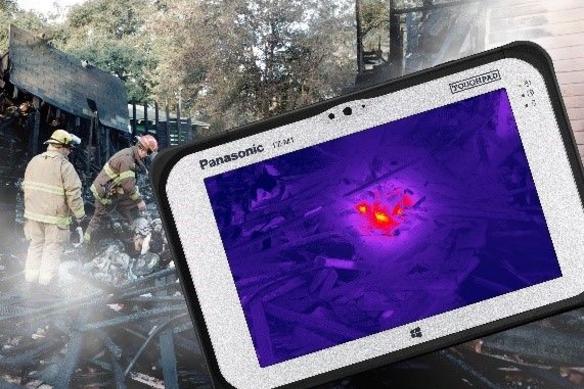 Panasonic TOUGHBOOK tablet using thermal techonology