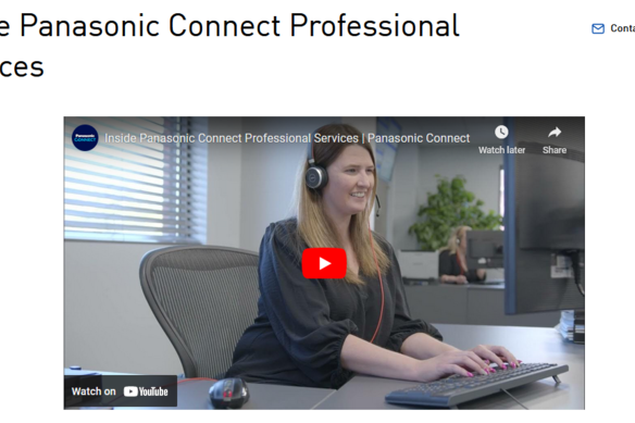 Inside Panasonic Connect Professional Services