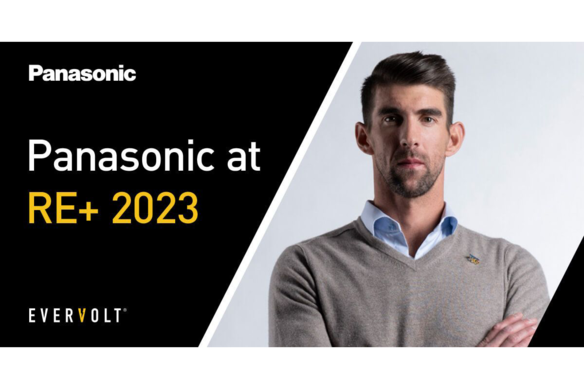 Panasonic at RE+ 2023 - EVERVOLT and Michael Phelps promo