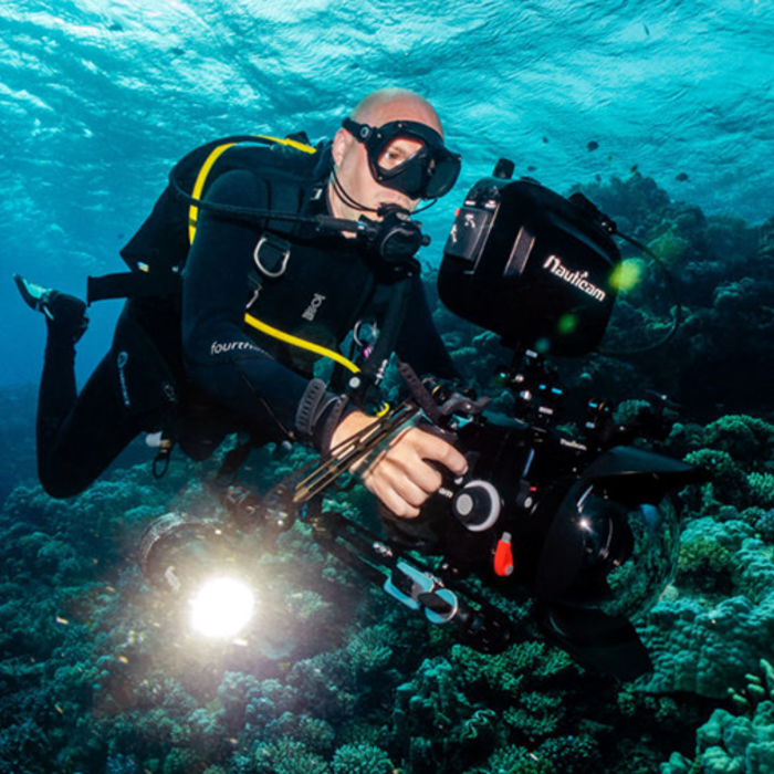 EVA1 underwater nautical housing cinematic undewater footage