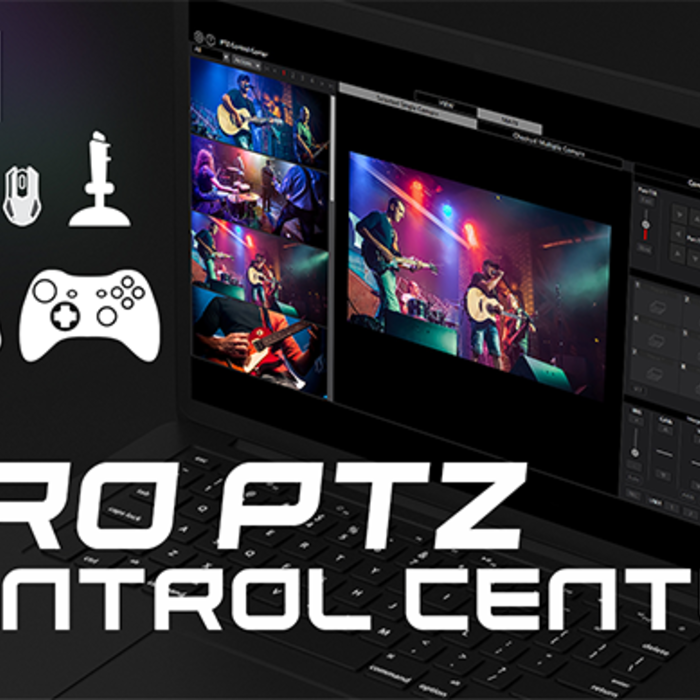 Paansonic PTZ camera control software free