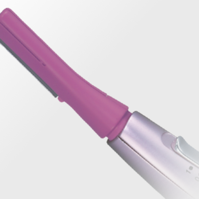 Picture of the Panasonic women's trimmer on a white background. 