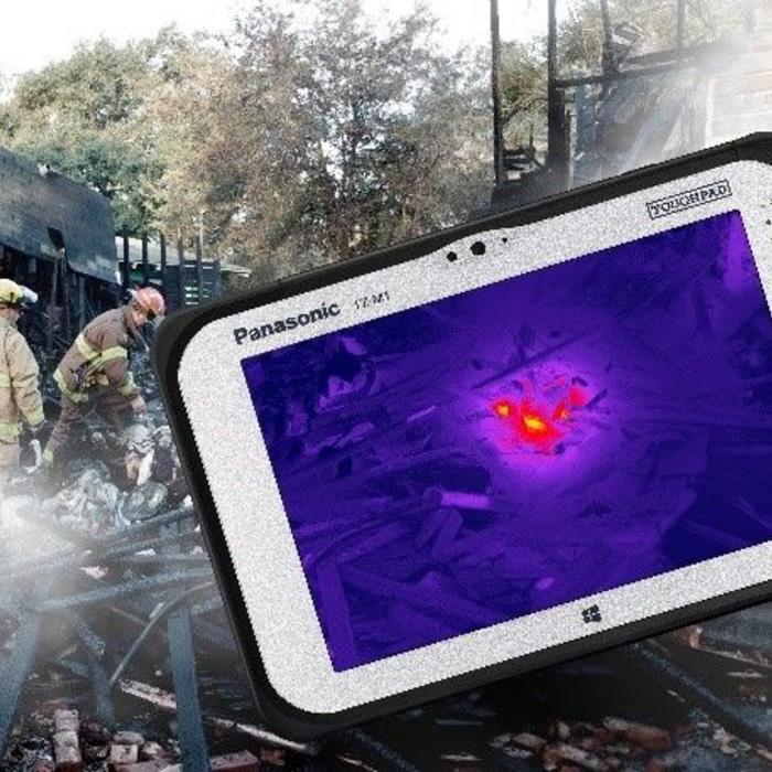 Panasonic TOUGHBOOK tablet using thermal techonology