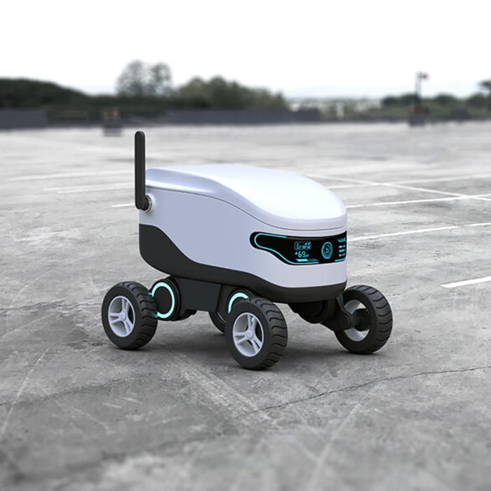 an autonomous mobile delivery robot