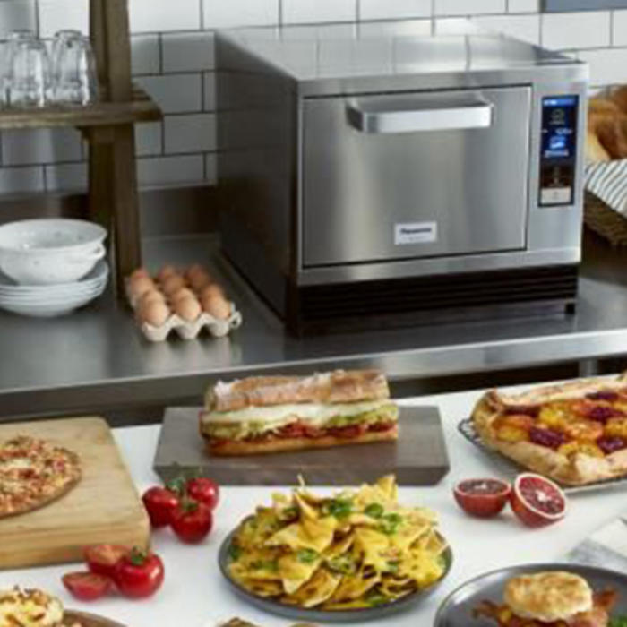 Sonic Chef oven with food