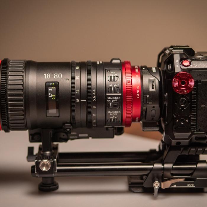 Canon Cinema EOS Compact-Servo lenses with the LUMIX BGH1