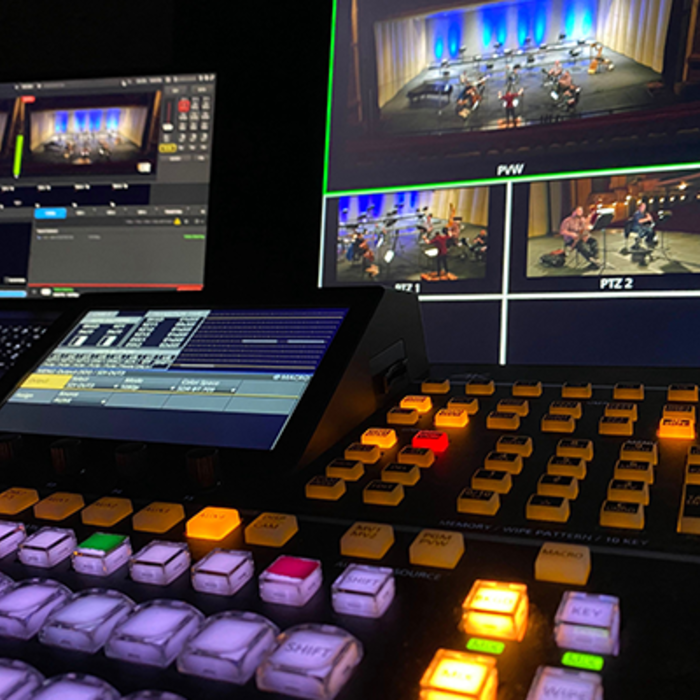 AV-UHS5000 4K Professional Video Switcher for Live Video Production and Streaming