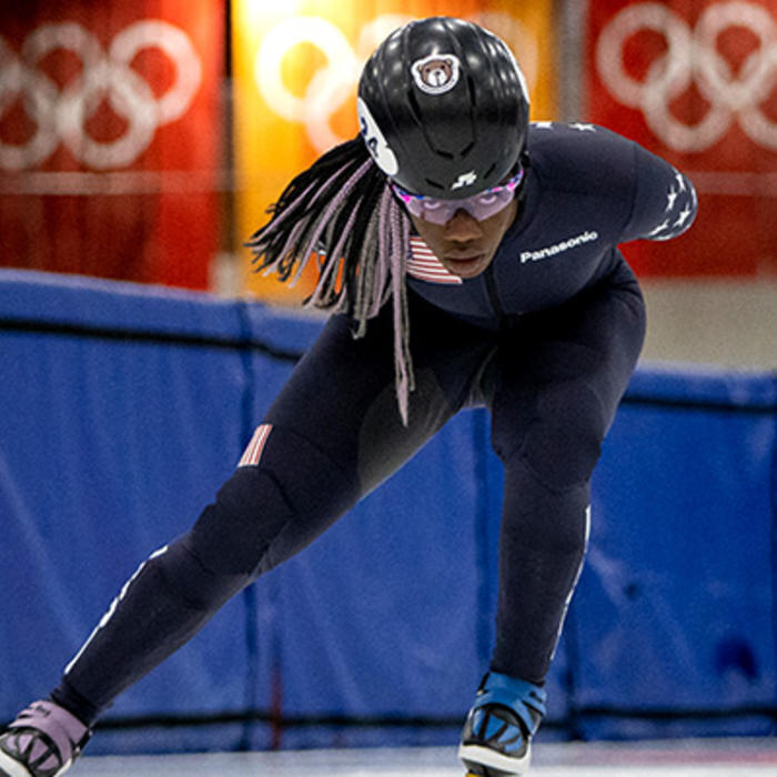 Maame Biney, Olympic speed skater