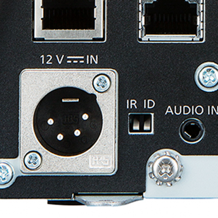 Remote PTZ Camera with Audio In Microphone Jack for Mic Input for IP embed in video stream