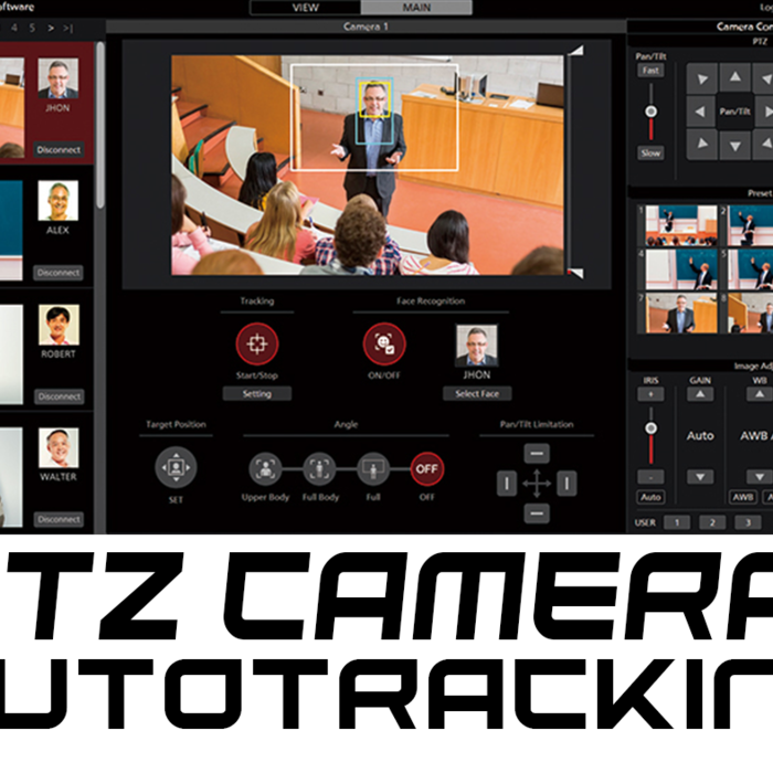 Panasonic Camera Auto Tracking Software for Remote PTZ Cameras