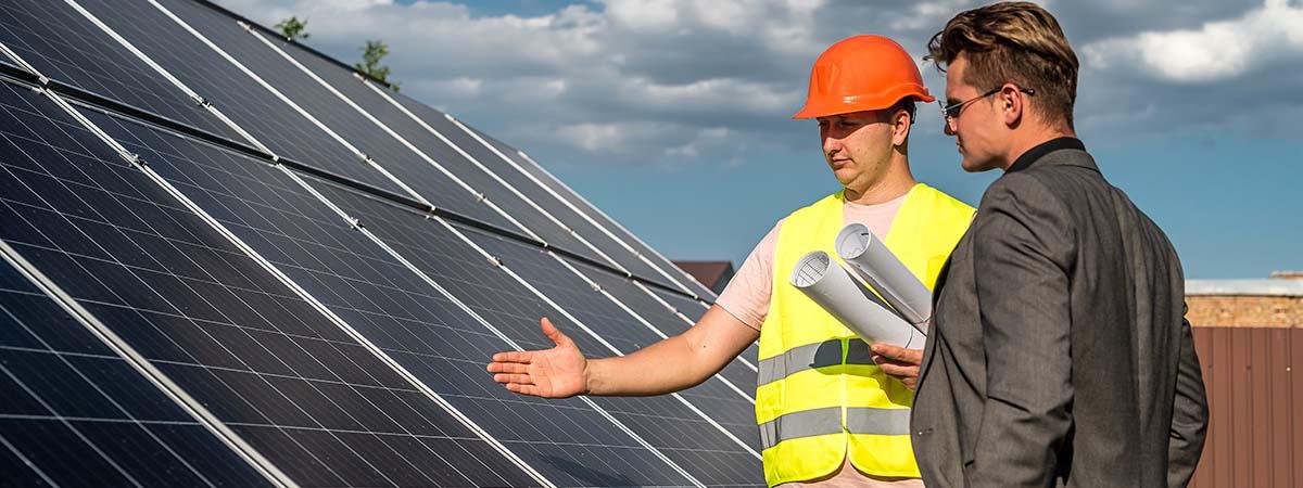 solar panels with installers