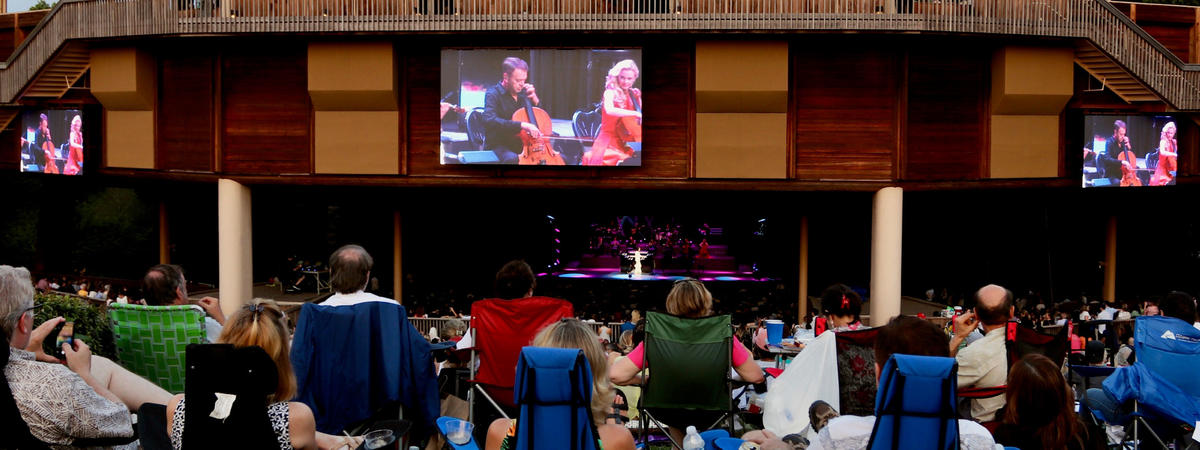 wolf trap outdoor concert venue best PTZ camera for live broadcast production AW-HR140 panasonic